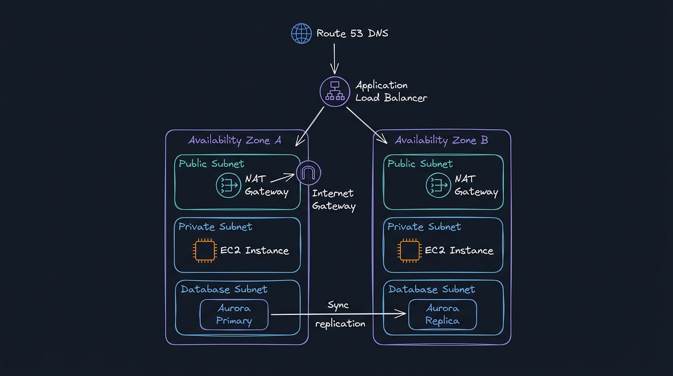 AWS Highly Available VPC Architecture